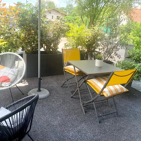 Appartement Joli T2 3* 40 M2 Avec Parking Et Terrasse à Aix-les-Bains Extérieur photo